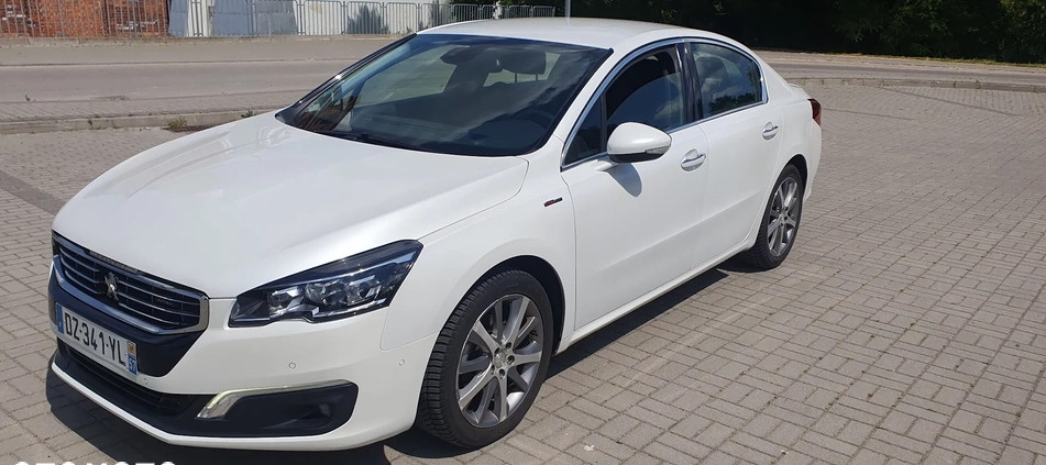 Peugeot 508 cena 52000 przebieg: 116850, rok produkcji 2015 z Chełm małe 742